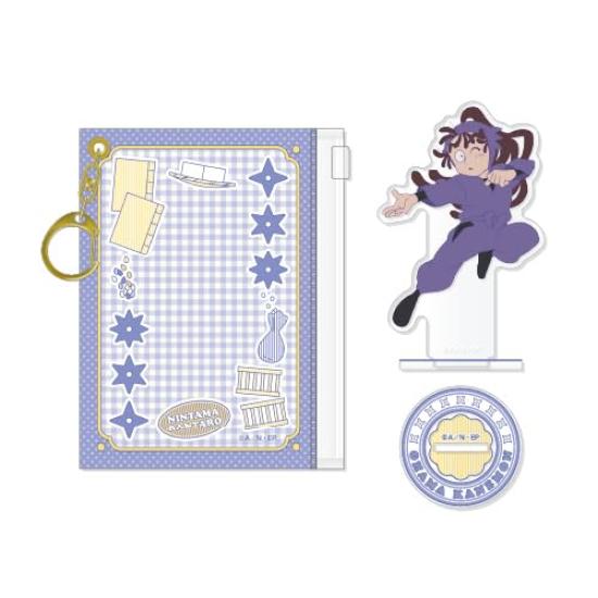 Nintama Rantaro Pouch Acrylic Stand Ohama 12. Kan'emon