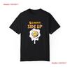 Sunny Side Up T Shirt Fun Casual Summer Top Apparel  Vintage Washed Streetwear Fashion Stretched Breathable Designer Clothes