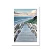Calm Beach In the Reed Landscape Poster Print Grass Archipelago Canvas Art Painting Seascape Picture Living Room Wall Decoration No Frame