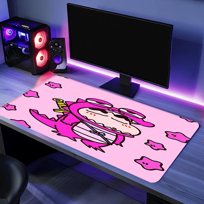Tapis de Souris Crayon Shin-chan - Base en Caoutchouc Antidérapante, Surface Lisse pour le Travail, le Jeu, le Bureau et la Maison, Tapis de Souris de Bureau