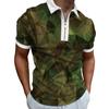 Modern short-sleeve polo shirt, casual and comfy daily wear.