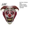 Spooky Devil Horn Costume Mask Halloween Scary Horns Mask, with Bell Decor, Breathable Comfortable Creepy Clown Bells Latex Headgear, for Adult
