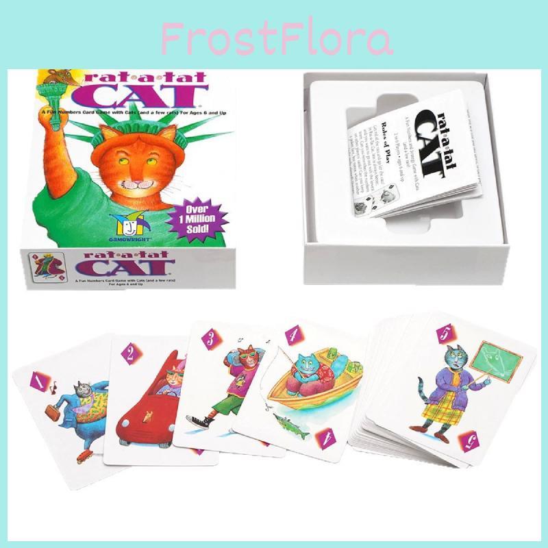 Gioco di Carte Rat-a-Tat Cat per Divertimento in Famiglia Gioco Accessorio Giocattolo