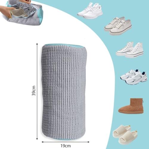 Pack of 2 Shoe Laundry Nets, Universal Shoe Laundry Bags, Zucclean Nets, Multifunctional Shoe Laundry Bags, Shape-Retaining, Durable, Color-Resistant,