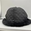 Real rabbit fur hat cat ear round top for shopping thick genuine rabbit fur warm women winter and autumn baseball cap