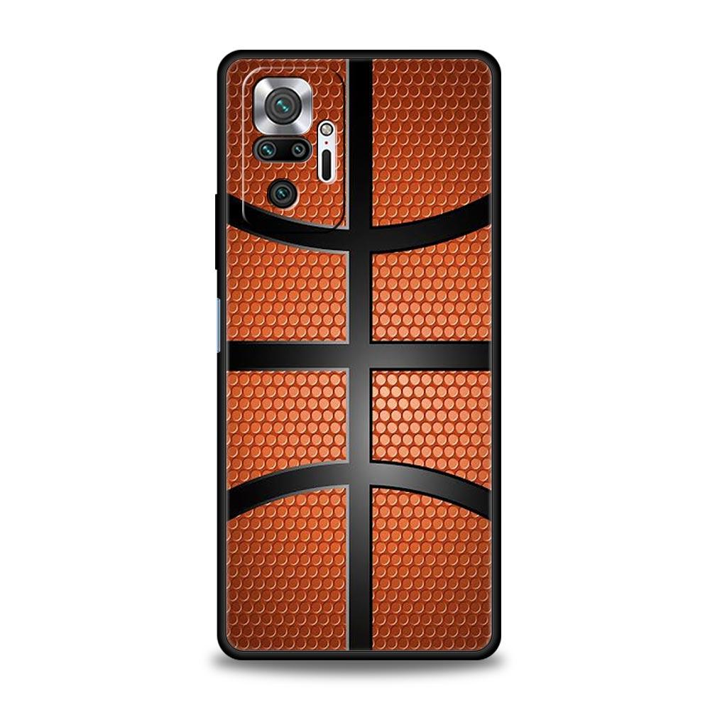 Basketball Basket Number Phone Case For Xiaomi Redmi Note 12 11 10 Pro Plus 10S 9S 9 9T 8T 9C 9A 8 7 K40 Gaming Soft Cover