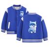 Boys' Fleece-Lined Baseball Jacket for Spring, Autumn & Winter - Thickened Casual Coat for Kids