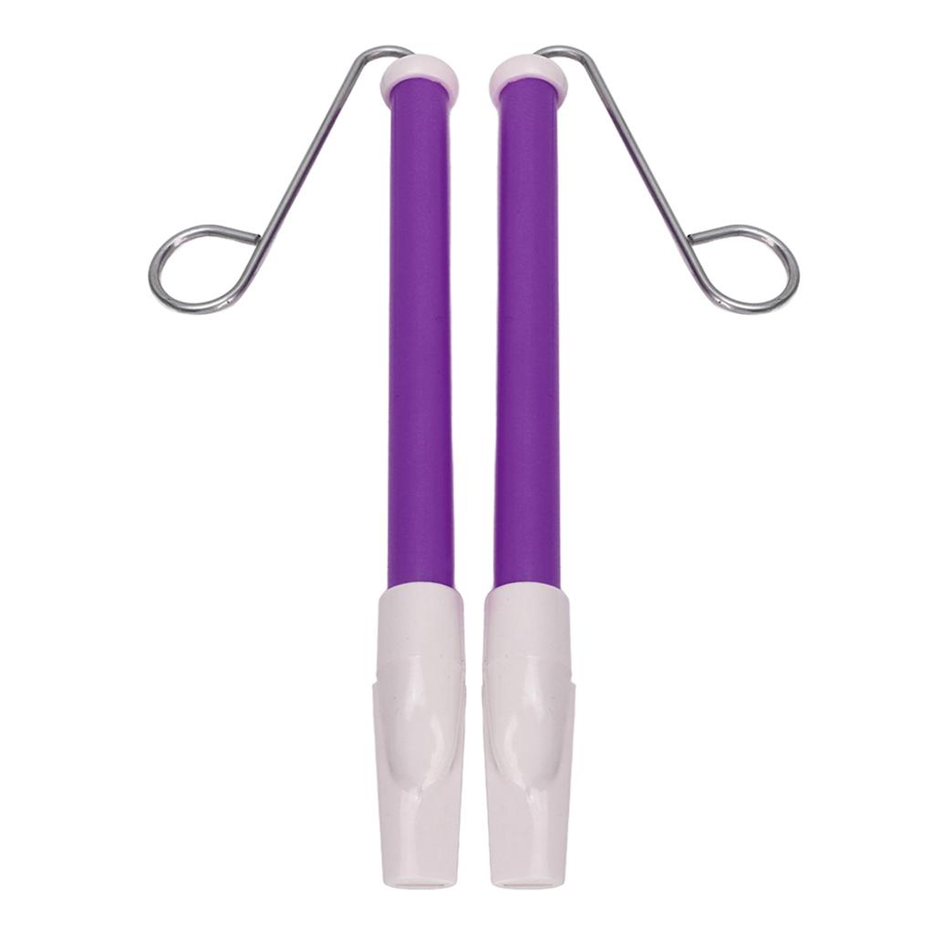 2Pcs Slide Whistle ABS Metal Safe and Simple To Play Lovely Color Children Musical Instrument