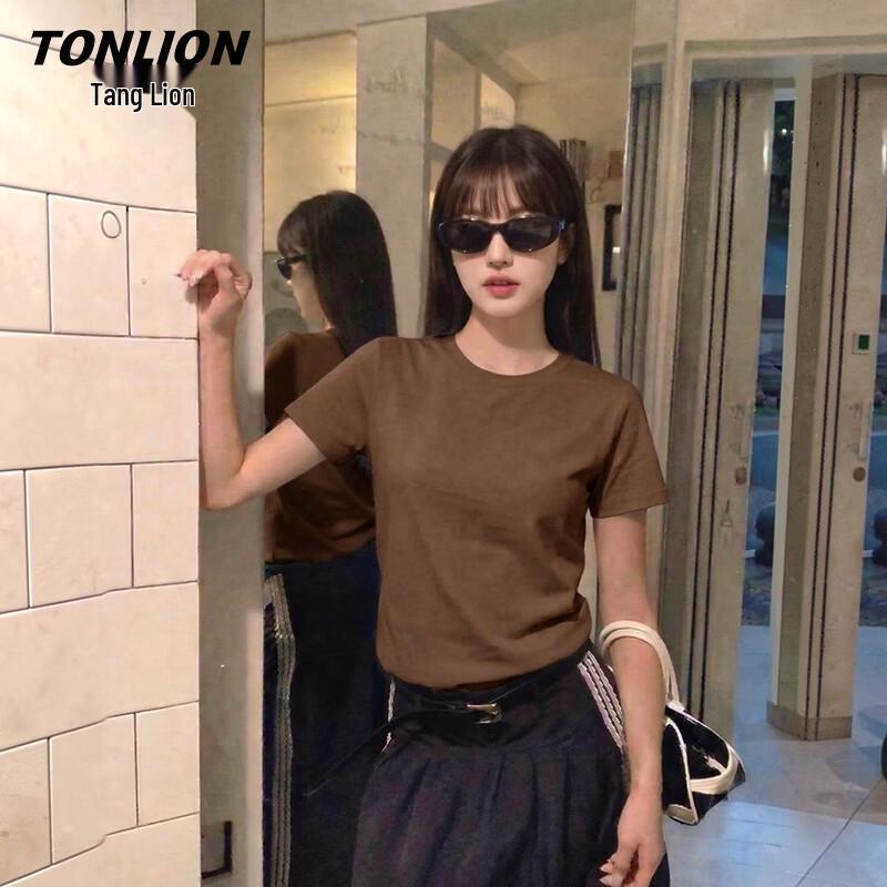 TonLion Women's Sorona Cooling Slim Fit T-Shirt