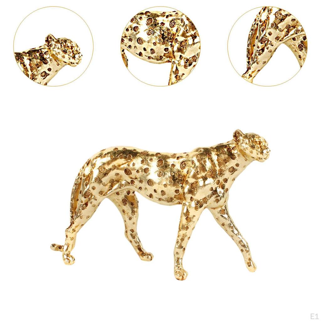 Cheetah Figurine - Animal Sculpture for Home Decor