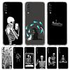 Phone Case For Samsung A14 5G A12 A22 A32 A34 A42 A52 A54 A50 A70 A72 A40 A20E A10S A20S A02S A04S Clear Cover Funny Skeleton