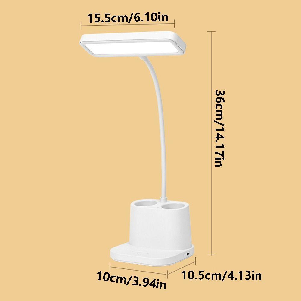 Eye Protection Tabletop Reading Lamp 3 Colors Led Bedside Lamp Night Light  School/Office
