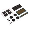 Game Console Protection Kit Stickers Dust Screen Dust Plug Joystick Cap Game Console Skin Protection Set for Steam Deck