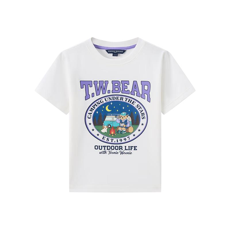 Teenie Weenie Kids Cooling Bear Print Quick-Dry T-Shirt 150