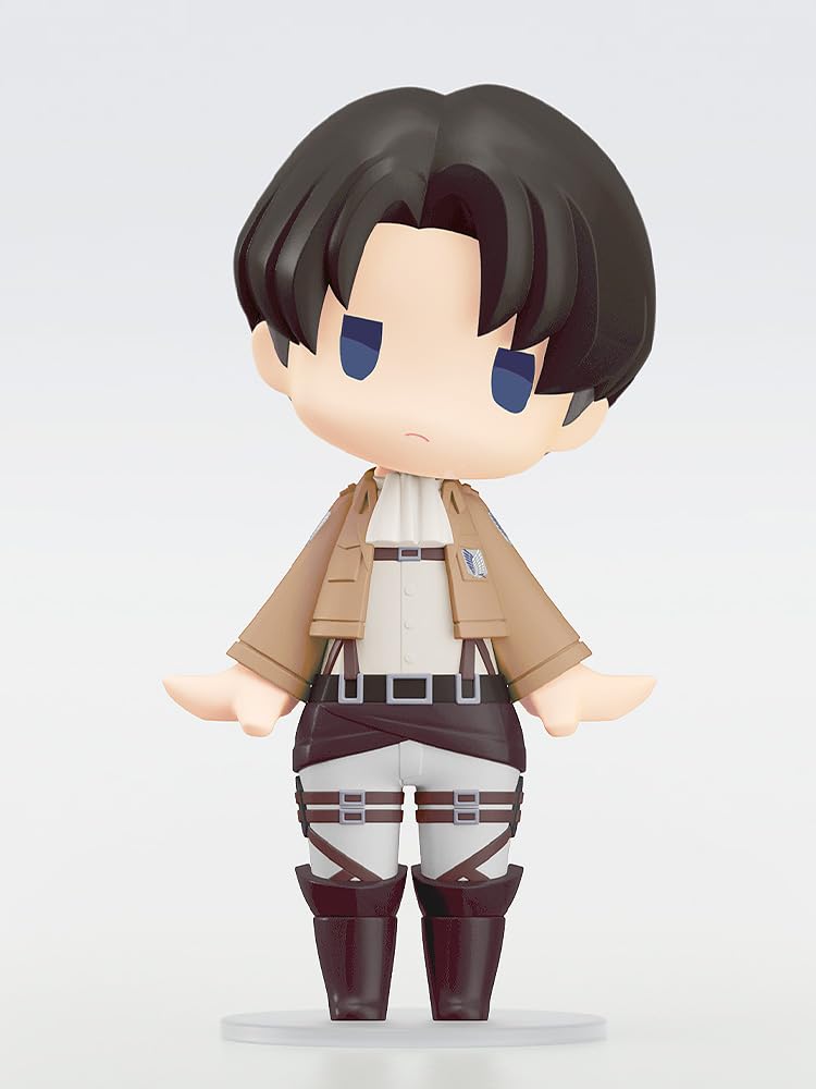 GOOD SMILE Attack on Titan Levi Plastic Painted Movable Figure HELLO! Non-Scale