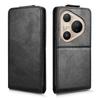 For Huawei Pura 80 Pro/80 Pro+ Stand Case Magnetic Clasp Vertical Flip Leather Phone Cover with Card Holder
