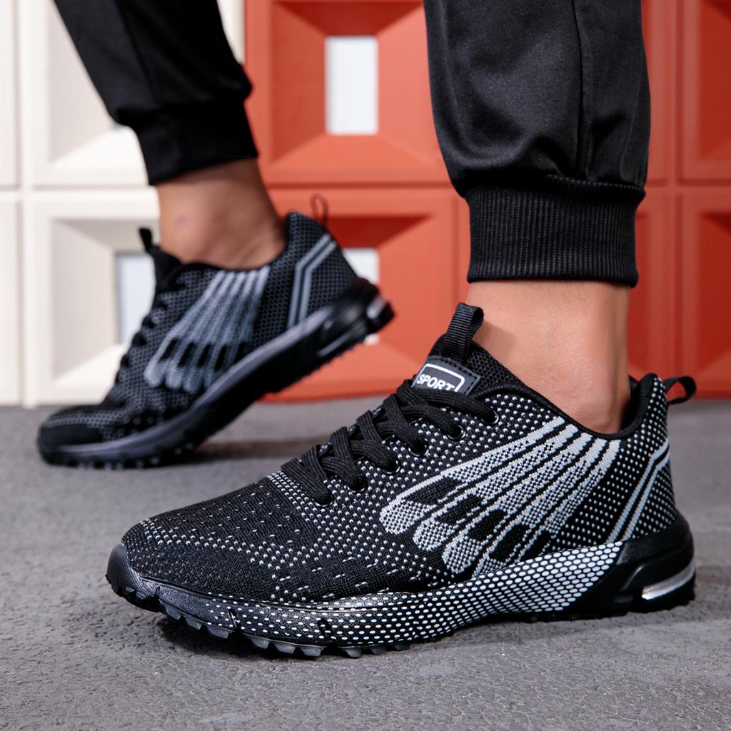 Men's Casual Shoes Large Sizes 39-48 Comfort Breathable Hot Selling Hiking Shoes Fashionable Anti Slip Outdoor Running Shoes