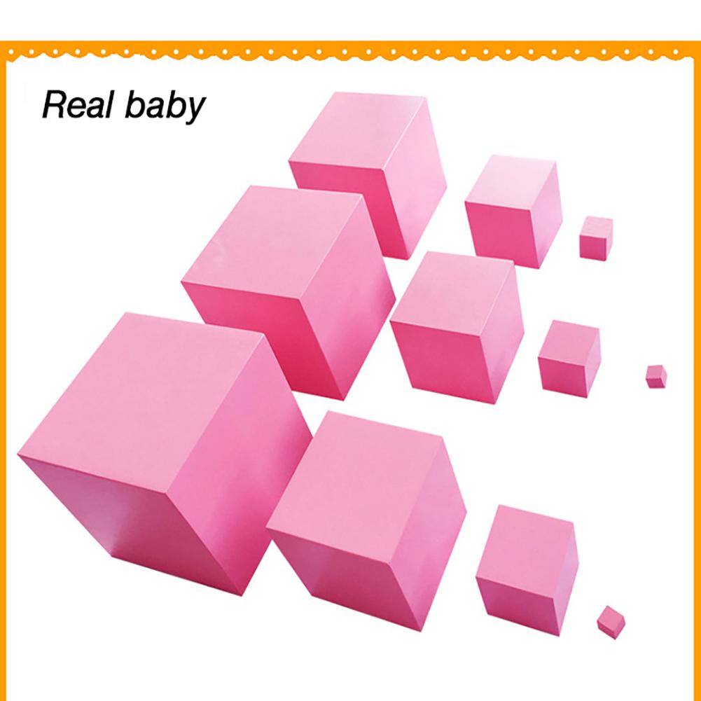 Kid Cute Stacking Early Educational Building Blocks Children Wooden Toy