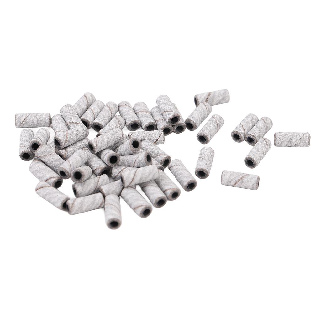 100pcs Sanding Bands for Nail Drill Machine Professional Multi Functions Manicure Pedicures Sanding Bands