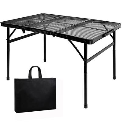 LEESA Camping Outdoor Mesh 2 Height Low High Type Heat and Water Easy To Convenient To Outdoor Storage Bag Included X 40 X 56 Table, Table, Table,
