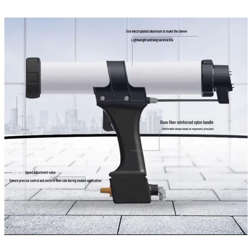 BMOI AirFlow 2 Sachet Pneumatic Sealant Gun