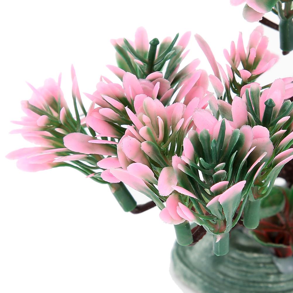 Harz Aquarium Künstliche Lebensechte Simulation Wasserpflanzen für Fischbecken Landschaftsdekoration(Q-S015E )