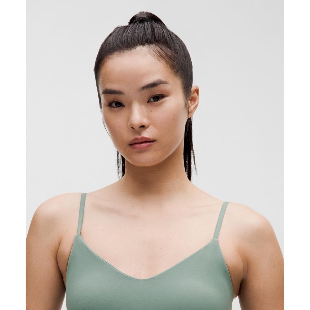 Lululemon Align  Cropped CAmi TAnk Top  Light Support  A B Cup crAter Blue