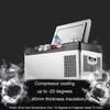 40W 20L Portable Mini Fridges Car Home Refrigerator Freezer Travel Camping Boating Caravan Bar With APP Conrtol 570*320*320mm