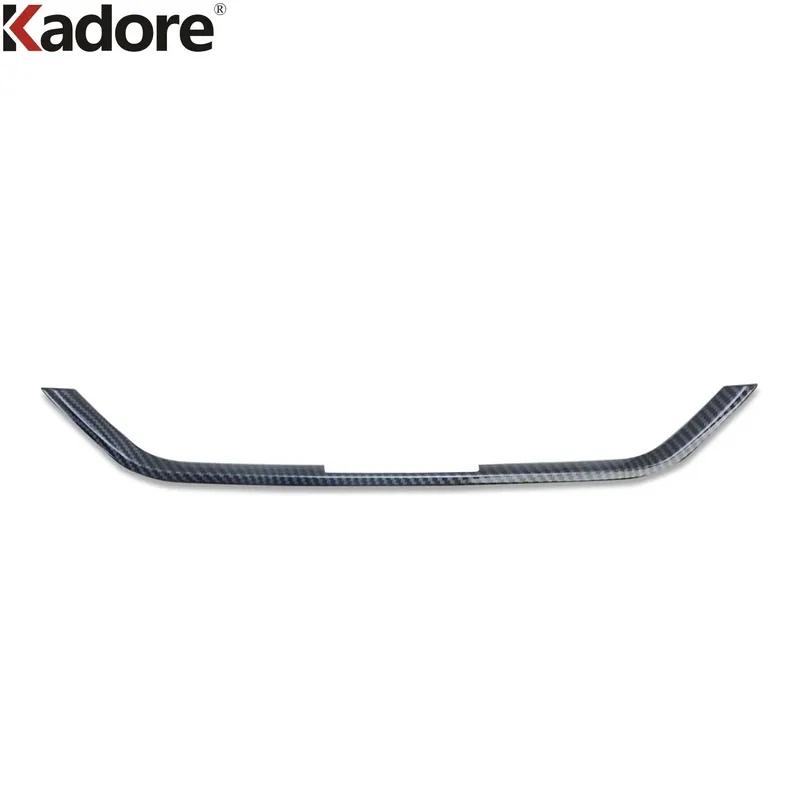 For Kia Cerato Forte K3    Carbon Fiber Car Center Warning Light Lamp Panel Cover Molding Trim Interior Accessories