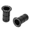 Mountain Road Cycle Hub Thru Axle Adapter 15MM to 12MM Front Thru Axle Adapter Aluminum Alloy
