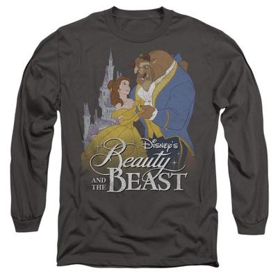 Beauty And The Beast Unisex Adult Belle Beast Castle T-Shirt