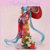 Exquisite Anime Stärkere Hatsune Miku Kimono Yukata Hanairogoromo PVC Actionfigur