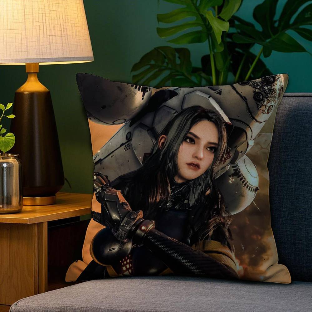 Game S-Stellar B-Blade Pillow Case Sofa Living Room Bedroom Double-sided Printing Square Cushion Nap Time Cushion Cover