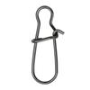 100PCS Black Strengthen Quick Snap Hook Connection Ring For Lure Fishing Accessories 10  For Hard Baits Or Soft Baits