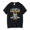 Prmo Sale Smart People Hobby Ham Radio Operators Amateur T Shirt Long or Short Sleeves Vintage Washed Streetwear Casual Graphic