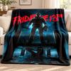 Friday the 13th blanket Flannel Blanket Soft Cozy Plush Throw for Sofa Bed Lightweight Home Decoration Outdoor camping