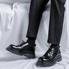 Fashion Derby men's leather shoes Minimalist gentleman style Fashion Party Leisure business or work office Quality Classic Shoes