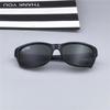 Men's Square Frame Sunglasses - Mirror, Transparent, Small Frame