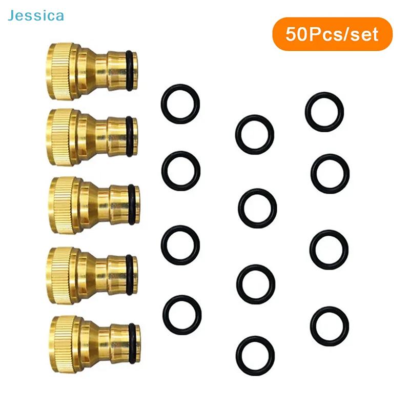 Leak-Proof Rubber O-Rings for Brass Hose Connectors | High Elasticity Sealing Rings for Garden Water Pipe Joints