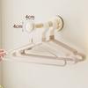 Scalable Clothes Hanger Storage Rack Retractable Suction Cup Telescopic Hanger  Bedroom Accessories