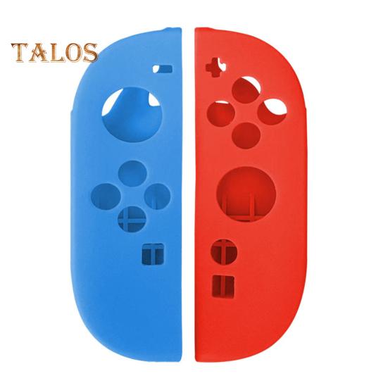 

Силиконовый защитный чехол для контроллера, чехол для рукоятки, противоударный, ударопрочный, защитный чехол, сменная оболочка для Switch 2 Joy-Con красный/синий