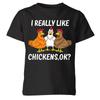 Really Like Chicken T Shirt Mens Womens Tees Top Funny Graphic Boys Girls Childrens Tee P1 OR A