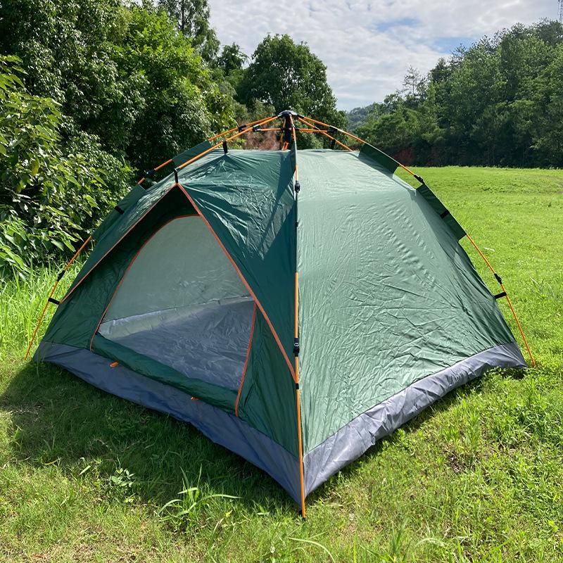 Thickened Automatic Pop-Up Tent: Foldable, Sunscreen, Rainproof Outdoor Camping Gear
