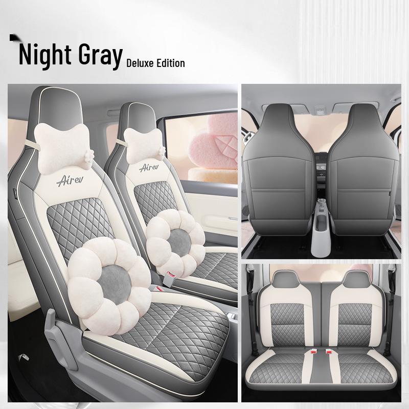 Wuling Qingkong Custom Car Seat Cover - All Season, Full Coverage, Electric, Cartoon Design