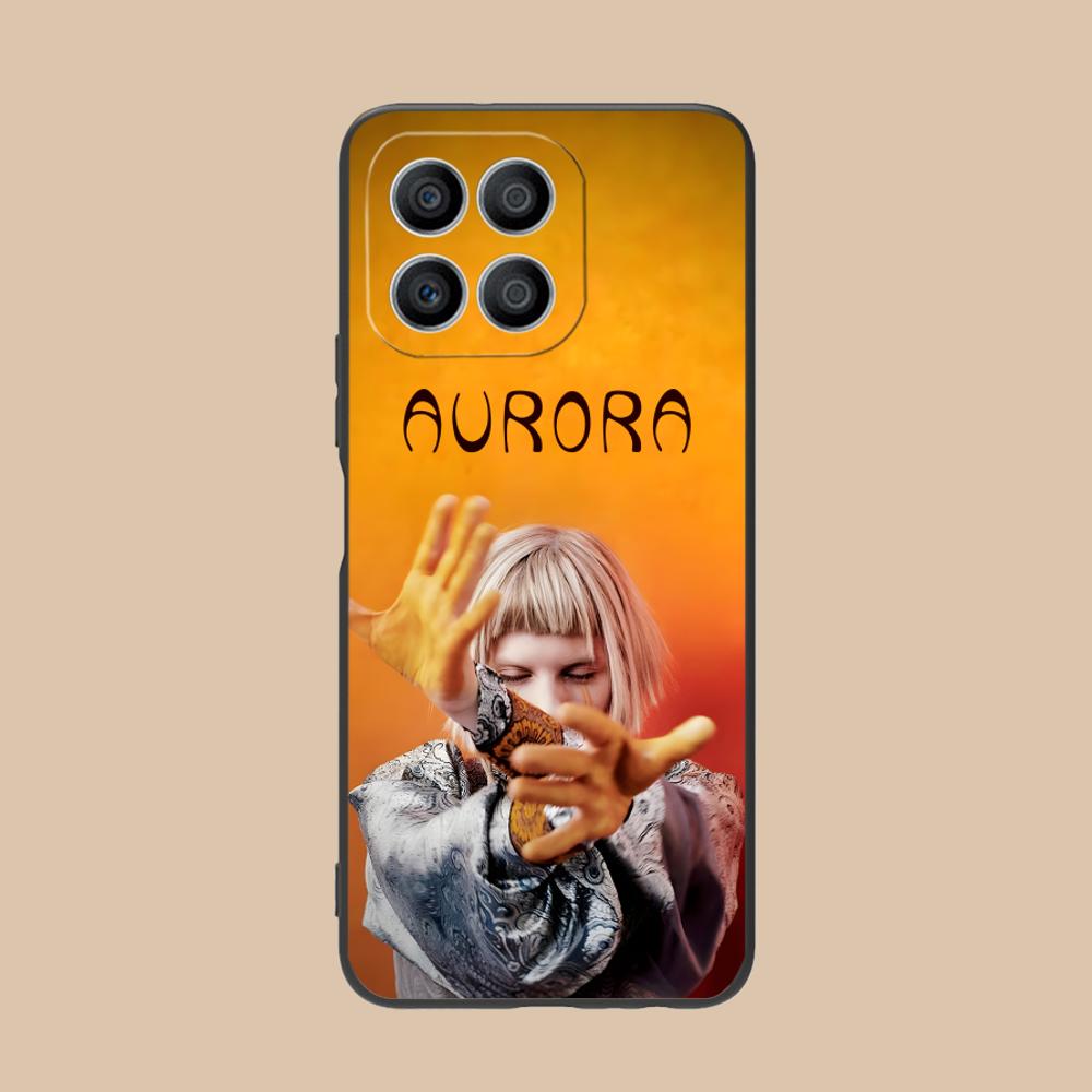 Aurora Aksnes Matte TPU Mobile Phone Case for Honor 90 80 70 60 50 30 20 10 9 8 7 Pro S SE Lite 5G Colorful Printing Cover