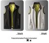 Men's High-End Detachable Hooded Vest: Stylish, Casual, Sleeveless Outdoor Sportswear for Spring and Autumn