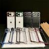 Luxury Plating Transparent Shockproof Phone Cases For Apple iPhone 17 Air 16 15 14 Plus 13 12 11 Pro Max X XR XS Max Soft Cover