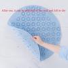 1pcs 55cm New Round Bathroom TPR Anti Slip Pad Carpets Home Quick Drying Massage Suction Cup Bath Floor Mat