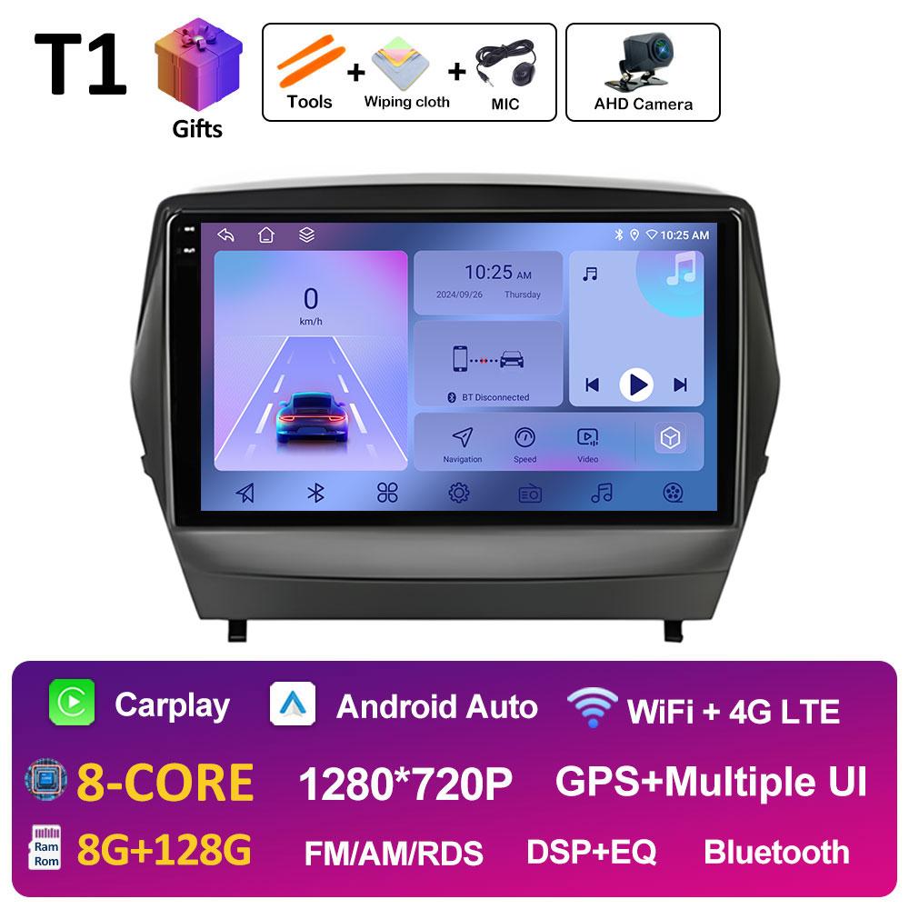 For Ix35 Hyundai Tucson 2 LM IX35 2009 2010 2011 2012 - 2015 Android Intelligent System GPS Navigation Cooling Fan WIFI No 2 Din