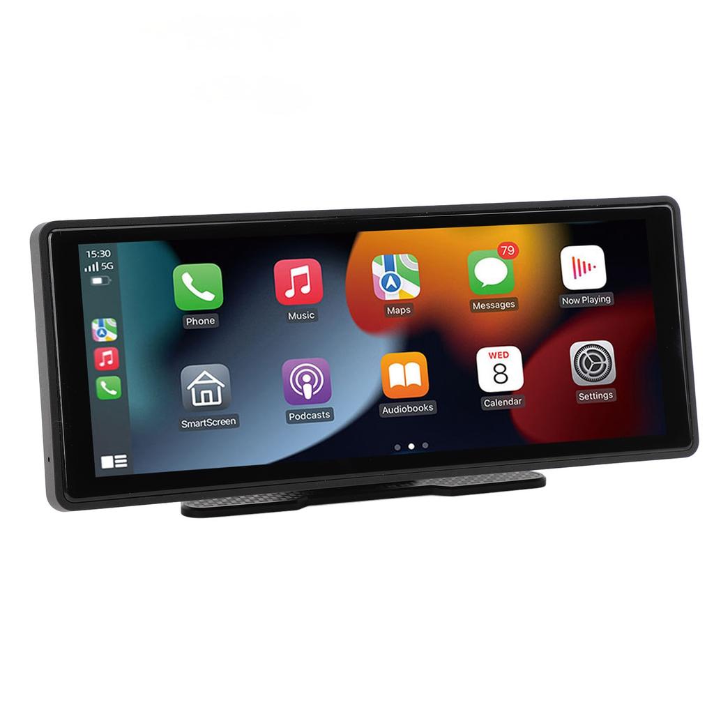 Portable Car Stereo Voice Control GPS Navigation AUX FM 10.26 Inch Touchscreen Car Radio For Carplay For Android Auto